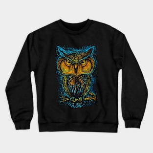 Owl Brush Crewneck Sweatshirt